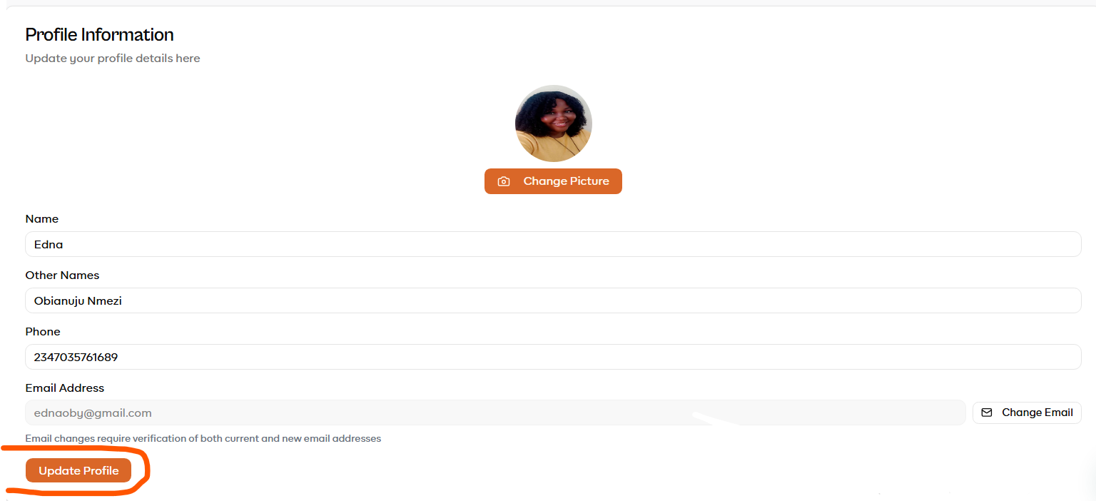 How to update profile information.png